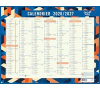 Quo Vadis Calendrier mural 2026-2027 FR Classic Eventail 43x33,5 cm