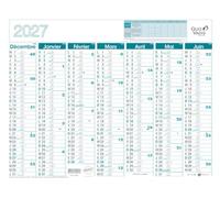 Quo Vadis Calendrier mural 2027 FR Classic 27x21 cm