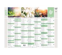 Quo Vadis Calendrier mural annuel Equology - 43 x 33,5 cm - 2027