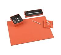 Quo Vadis - Kit - Satiny - Orange - 46x31x3,5 cm Cuir pleine fleur de vachette
