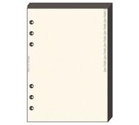 Quo Vadis Recharge Accessoires Organiseur Bloc-Notes Timer 17 Ivoire 10 X 17 Cm