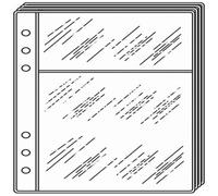 POCHETTE CARTES VISITE T21 Recharge - 15x21 cm Blanc G