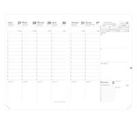 Quo Vadis - Recharge Agenda 16 mois - 2026-2027 - Planning SD - Semainier Planning - Français - 16 mois de septembre à décembre - 18x24 cm