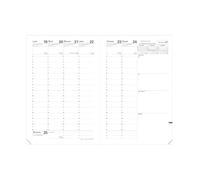 Recharge QuoVadis Agenda Ministre 16x24