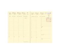 Quo Vadis - Recharge Agenda année scolaire - 2026-2027 - Universitaire Prestige - Semainier Planning - Français - 13 mois de août à août - 10x15 cm