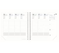 Quo Vadis - Recharge Agenda - Spiralé - 2026 - Time & Life Pocket - Semainier Planning - Français - 13 mois de décembre à décembre - 10x15 cm - Papier Clairefontaine blanc - Fabrication française