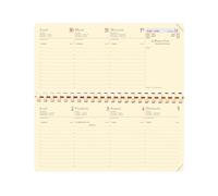 Quo Vadis - Recharge Agenda - Spiralé - 2027 - Planital S Prestige - Semainier Planning - Français - 12 mois et 1/2 de mi-décembre à décembre - 8,8x17 cm
