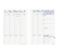 Quo Vadis - Recharge organiseur Timer 21 Planning - 2025-2026 semainier 16 mois 15x21 cm