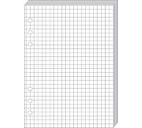 Quo Vadis - Recharge Organiseur - BLOC-NOTES T21 Blanc - 15x21 cm