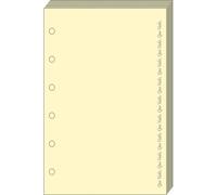Quo Vadis - Recharge Organiseur - BLOC-NOTES T21 Ivoire - 15x21 cm Papier Clairefontaine ivoire -