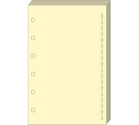 Quo Vadis - Recharge Organiseur - BLOC-NOTES T21 Ivoire - 15x21 cm - Papier Clairefontaine ivoire - Fabrication française