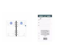 Quo Vadis Recharge TIMER 17 1JP Organiseur de poche Journalier 10x17cm Année 2021-2022 & Recharge Accessoires Organiseur Fiches Notes Timer 17 Blanc 10 X 17 cm 721005Q Mini