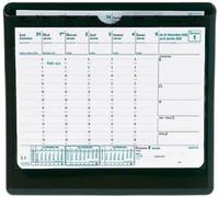 QUO VADIS socle bloc hebdo plastique ABS 22 x 21 cm