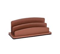 Quo Vadis - Trieur à courrier - Satiny - Marron - 26x10,5x10,5 cm - Cuir pleine fleur de vachette