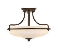 Elstead Lighting Griffin plafonnier 3x60 W marron QZ-GRIFFIN-SFS-PN