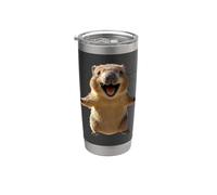 Quokka Be Quokka Happy Sourire Heureux avec Quokkas Gobelet isotherme en acier inoxydable double paroi