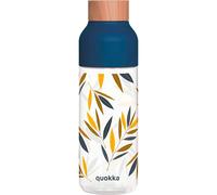 Quokka Bouteille d'eau ICE BAMBOO - Ecozen 720 ml Bouchon et design bambou Bleu