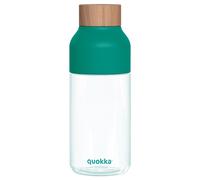 Quokka Bouteille d'eau 570ml en Ecozen avec Bouchon Bambou Vert