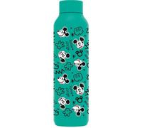 Quokka Bouteille isotherme en acier inoxydable Solid Jade Green 630 ml Mickey Pop