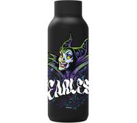 Quokka Bouteille isotherme en acier inoxydable Solid Jet Black 510 ml Villains Maleficent