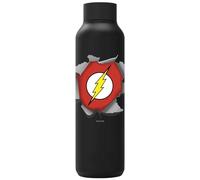 Quokka Bouteille isotherme en acier inoxydable Solid Jet Black 630 ml Flash