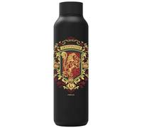 Quokka Bouteille isotherme en acier inoxydable Solid Jet Black 630 ml HP Gryffondor