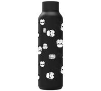Quokka Bouteille isotherme en acier inoxydable Solid Jet Black 630 ml Star Wars Trooper