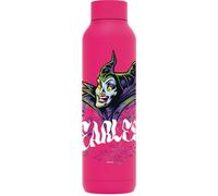 Quokka Bouteille isotherme en acier inoxydable Solid Raspberry Pink 630 ml Villains Maleficent