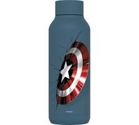 Quokka Bouteille isotherme en acier inoxydable Solid Stone Blue 510 ml Captain America