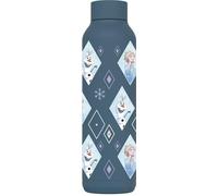 Quokka Bouteille isotherme en acier inoxydable Solid Stone Blue 630 ml La Reine des Neiges Diamond