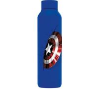 Quokka Bouteille isotherme en acier inoxydable Solid Ultramarine 630 ml Captain America