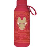 Quokka Bouteille isotherme en acier inoxydable solide avec crochet Cherry Red 510 ml Iron Man