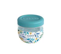 Quokka BUBBLE WATER LEAVES | CONTENANT ALIMENTAIRE EN MS AVEC COUVERCLE EN SILICONE 770 ML
