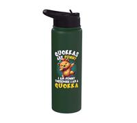 Quokka Dabbing | Animaux australiens, enfants, Quokkas Are Funny Stainless Steel Insulated Water Bottle