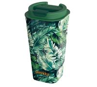 Quokka Gobelet Isotherme 450ml Double Paroi Anti-fuite Hermétique sans BPA Vert forêt