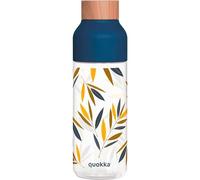 Quokka Bouteille d'eau ICE BAMBOO - Ecozen 720 ml Bouchon et design bambou Bleu
