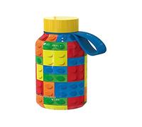 Quokka KIDS SOLID BRICKS | BOUTEILLE FABRIQUÉE EN ECOZEN 570 ML
