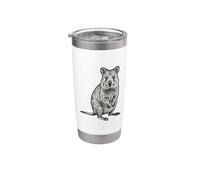 Quokka Marsupial Heureux Gobelet isotherme en acier inoxydable double paroi