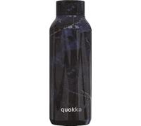 Quokka Bouteille isotherme SOLID BLACK MARBLE – Acier inoxydable 510 ml, double paroi