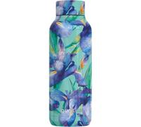 Quokka SOLID BLUE IRISES | BOUTEILLE THERMOS EN ACIER INOXYDABLE 510 ML