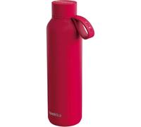 Quokka SOLID CON SUPPORTO CHERRY RED | TERMO BOUTEILLE EN ACIER INOXYDABLE AVEC SUPPORT 630 ML
