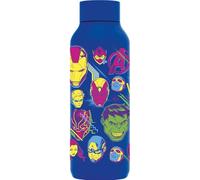 Quokka SOLID X MARVEL Bouteille isotherme en acier inoxydable double paroi Avengers Neon