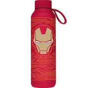 Quokka SOLID X MARVEL Bouteille thermique double paroi en acier inoxydable avec suspension Iron Man