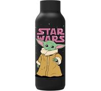 Quokka SOLID X STAR WARS Bouteille thermique double paroi en acier inoxydable GROGU NEON
