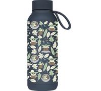 Quokka The Mandalorian GROGU Leaves Bouteille isotherme en acier inoxydable solide avec crochet ardoise 510 ml