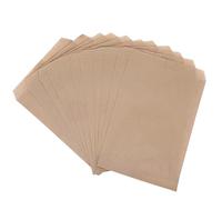 Quotidian Sachets papier sulfurisés 15,2x22,9 cm, 100 pièces | Papier sulfurisé anti-graisse brun pour pâtisserie, snacks, confiserie (format A5 · 6x9 pouces)
