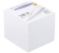 Quovadis 38599 Bloc Cube Papier Encollé 80G 90 x 90 x 90mm Papier Blanc