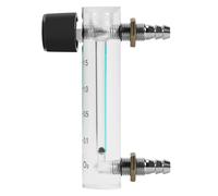 Qusedwey 0.1-1.5Lpm 1.5L Débitmètre D'Oxygène Débitmètre avec Vanne De Régulation pour Oxygène Air Gaz
