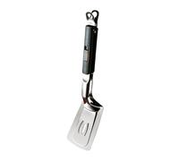 Qusinfc Pince à griller professionnelle avec poignée antidérapante ergonomique en ABS et construction résistante à la rouille Pince de cuisson double usage et spatule