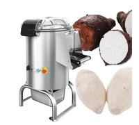 QUSYZD Éplucheuse à Pommes de Terre Professionnelle, éplucheuse électrique, équipement de Nettoyage et d'épluchage de Pommes de Terre en Acier Inoxydable, Taro, Gingembre, convien,